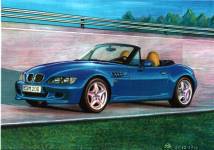 Zeichnung: BMW M-Roadster (Dezember 1996)