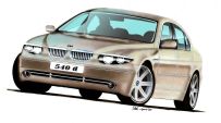 Designstudie: BMW 540d (April 2001)