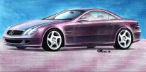 Designstudie: Mercedes SL (Februar 1999)